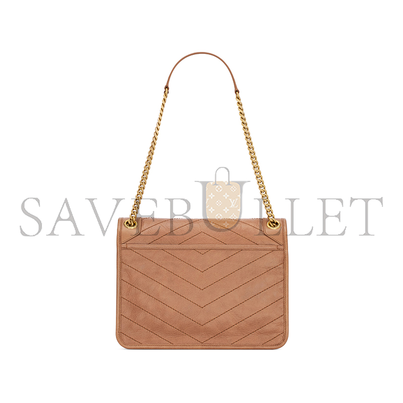 YSL NIKI MEDIUM IN VINTAGE LEATHER 6331841YG072522 (28*20*8.5cm)